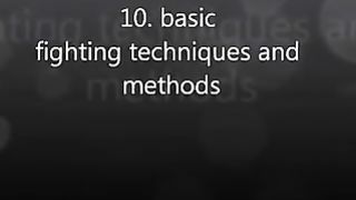Training Video Top Ten Methods of Fighting