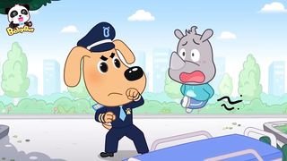 Sheriff Labrador - Police Cartoon Save Baby - Cartoon Kids - Coffin Dance (Remix)