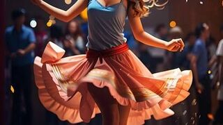 Funny dance video of Girl