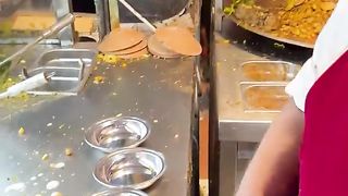 World's Famous Chaat King Ke Aalu Tiki Chaat Rs. 275_- #shorts #streetfood