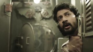 Submarine fight. India movie