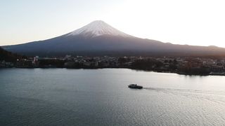Beautiful scenery of mount Fuji