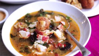 Caribbean Lobster Soup