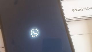 Samsung tablet starts
