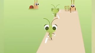 Google Doodle Cricket Game Play 14 Sixes 114 Runs