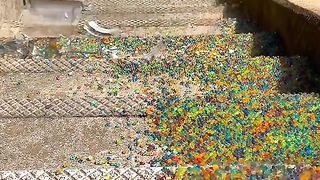 Bottle Rolling Down Stairs ASMR 4
