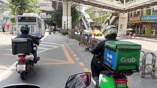 Thailand (Bangkok) motorcycle taxi