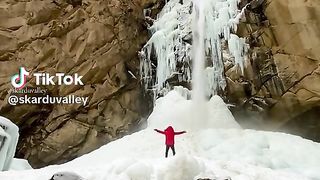 Khamosh waterfall