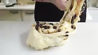 Panettone Brioche Arrotolato veloce In pentola con Marmellata e Noci Recipe ♥️♥️♥️