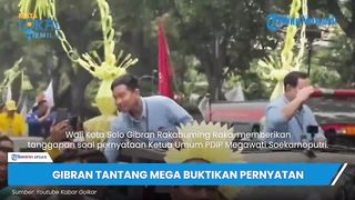 Gibran Tak Gentar Tantang Megawati Buktikan Kecurangan Pemilu 2024, Minta Laporkan Ketidaknetralan