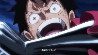 Luffy gear 5 vs Kaido