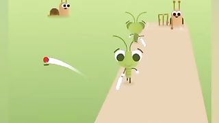 Google Doodle Cricket Game Play Scored 95 Runs 11 Sixes