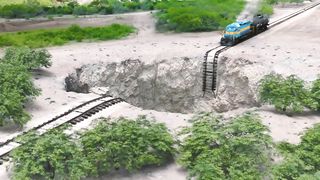Train Vs Missiles Mr Beast