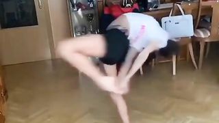 Boy does the spin