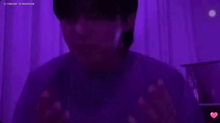 Jungkook dancing Seven at his home