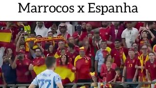 COBRANÇA DE PÊNALTIS MARROCOS X ESPANHA