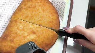 Pizza Frita Strogonoff de Frango