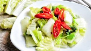 Tumis Sawi Putih