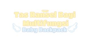 Diaper Bag Ranjang Bayi Multifungsi/ Baby Backpack PUPA