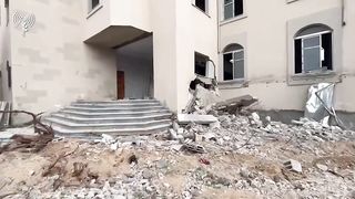 Israel War | Weapons Cache and Tunnel Entrance Uncovered in Zeyton Mosque, Gaza | RCF