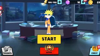 Naruto stickman gameplay (OFFLINE)