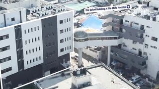 Israel War | Footage of Vehicle with Weapons Found at Shifa Hospital | 11/16/2023 | RCF