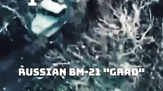 Ukraine Conflict | Accurate Hits on Russian BM-21 Grad MLRS Vehicles - HIMARS Precision St | RCF