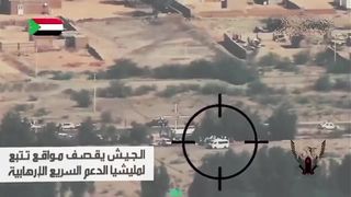 Sudan Conflict | Sudanese Mi-35 Attack on RSF Van | RCF