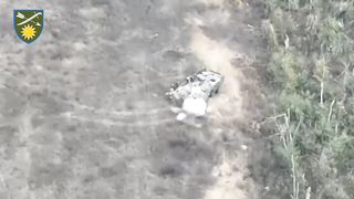 Ukraine Russia War | Russian BTR Hit, Drives Off, Hit Again | 66th Mechanized Brigade | RCF