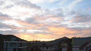 Viewing the sunset