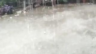 relaxing rainwater soothes the heart