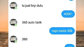 Inilah yang dinamakan bertransaksi