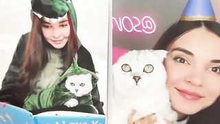When your cat gets jealous!