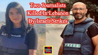 Israel-Hamas war: Two journalists killed by Israeli strike in Lebanon, broadcaster says