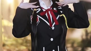 Cosplay dancer