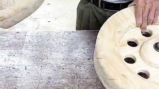 Skuter kayu vespa