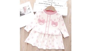 Toddler Children's Top And Bottom Pants Sets Baby Girls Halloween Christmas Costume Princess Party Knitted