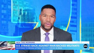US fires 4th round of retaliatory airstrikes against Iran-backed militants