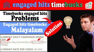 engaged hits timebucks || engaged hits timebucks malayalam || timebucks engaged hits problem