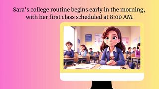 My College Routine | Learn English |English Conversation Practice improve English Listening Skills