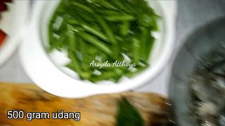 Tumis Udang Buncis