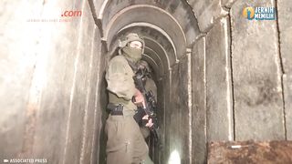 news update Israeli military shows underground bunker at Gaza's El Syfa hospital