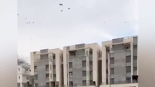 Houthi militants fire drones and missiles into Israeli territory