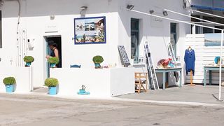 "Azure Realms: A Cinematic Voyage Through Greece's Mythic Beauty"
