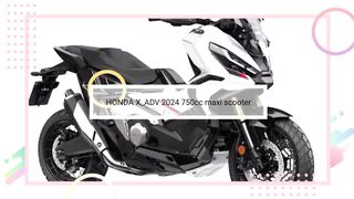HONDA X ADV 2024 Adventure scooter in the 750cc class, please watching more detail !