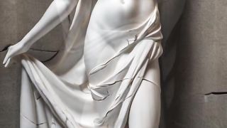 Art Statue Beautiful Plaster Statues in Rome Museum