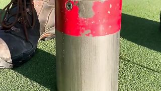 How the golf cup holes replaced!