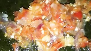 Telur dadar sayur