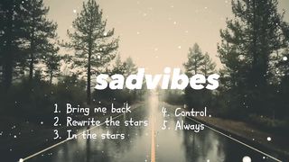 Song Playlist Vibes Musik Sad Populer