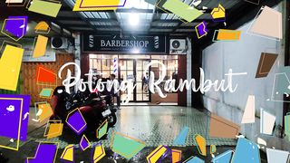Akhirnya Mau di Pangkas Rambutnya